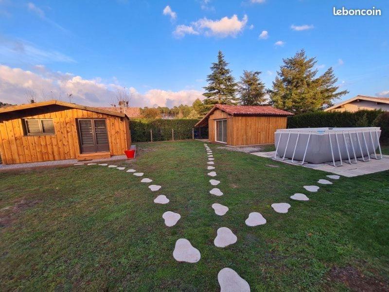 « Aux Bonheurs Landais » Hotel Linxe Exterior foto